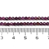 Natural Ruby Beads Strands G-C181-B06-02-5