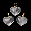 Natural Quartz Crystal Pendants G-B188-04G-07-1