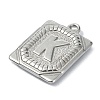 Anti-Tarnish 304 Stainless Steel Pendants STAS-U033-01P-K-2