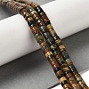 Natural Picasso Jasper Beads Strands G-Q161-D01-02-2