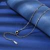 12Pcs 1.8MM 304 Stainless Steel Textured Twisted Chain Necklaces for Men Women NJEW-H093-20P-03-3