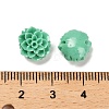 Synthetic Coral 3D Flower Rose Beads CORA-L046-A05-3