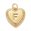 Rack Plating Real 18K Gold Plated Brass Pendants KK-E260-01G-F-1