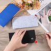 3Pcs 3 Colors Rectangle Felt Eyeglass Case AJEW-CN0007-36A-3