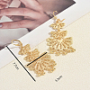 Bohemian Fan Alloy Chandelier Earrings XL2148-2