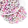 Glass Pearl Beads DGLA-S115-6mm-MK-1