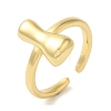 Brass Open Cuff Rings RJEW-U008-06I-G-1