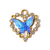 304 Stainless Steel Rhinestone Pendants STAS-OY015-36G-01-1