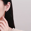 Twist Brass Hoop Earrings FS-WGA7E60-01-2