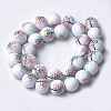 Printed & Spray Painted Glass Beads GLAA-S047-02C-02-2