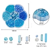 7 Style Baking Paint & Transparent & Trans & Ceylon Glass Seed Beads SEED-YW0001-45D-2