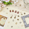 14 Styles Alloy Cabochons MRMJ-OC0004-09-4