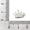 304 Stainless Steel Pendants STAS-D216-01P-3