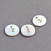 Freshwater Shell Pendants SSHEL-S249-I-1