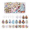 Beadthoven DIY Dangle Earring Making Kits DIY-BT0001-19-22