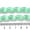 Macaron Color Natural Selenite Beads Strands G-B102-A01-08-4