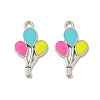 Alloy Enamel Pendants ENAM-B050-10P-3