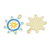 Alloy Enamel Pendants FIND-E057-01A-2