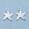 201 Stainless Steel Charms STAS-F039-47-S-2