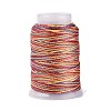 5 Rolls 9-Ply Braided Nylon Strings with Metallic Thread OCOR-Q062-01G-1