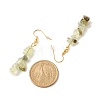 Natural Prehnite Chip Beaded Dangle Earrings EJEW-JE04788-11-4