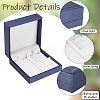1Pc PU Leather Jewelry Boxes CON-CL0001-17-6