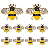 Bee Enamel Pins JEWB-WH0030-105A-1