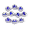 Luminous Frosted Acrylic Beads FACR-T008-02R-1