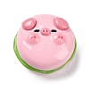Opaque Resin Cute Pig Imitation Food Decoden Cabochons CRES-M016-01E-1