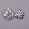 Tibetan Style Alloy Pendants TIBEP-17997-AS-RS-1