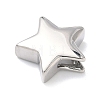 Star Brass Slide Charms KK-P349-18A-P-2