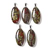 Natural Dragon Blood Pendants GG-CBACB71-01P-14-1