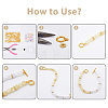 50 Sets Alloy Ring Toggle Clasps FIND-DC0002-77-4
