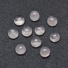 Natural Rose Quartz Cabochons G-O175-23-06-1