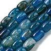 Natural Dragon Veins Agate Beads Strands G-A223-D11-01C-2