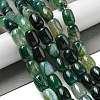 Natural Dragon Veins Agate Beads Strands G-A223-D11-01A-2