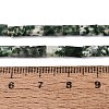 Natural Green Spot Jasper Beads Strands GG-N002-01A-28-5