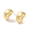 Brass Earrings for Women EJEW-E301-03G-1