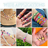 64Pcs 16 Styles Fruit & Vegetable Theme Handmade Polymer Clay Beads CLAY-TADJ0001-11-7