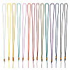  14Pcs 14 Colors Nylon Cord Braided Necklace Making MAK-TA0001-13-10