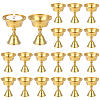 20Pcs Brass Candle Holders AJEW-WA0004-42-1