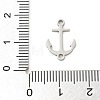201 Stainless Steel Laser Cut Connector Charms STAS-R133-02P-11-3