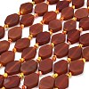 Natural Carnelian Beads Strands G-A321-R06-01-2