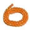 Opaque Glass Beads Strands GLAA-G112-04L-2