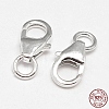 925 Sterling Silver Lobster Claw Clasps STER-F014-09A-3