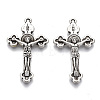 Tibetan Style Alloy Pendants TIBE-S320-019AS-LF-2