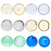 GOMAKERER 12Pcs 6 Colors Handmade Blown Glass Beads GLAA-GO0001-06-1