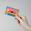 PVC Plastic Waterproof Card Stickers DIY-WH0432-012-5