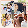 5Pcs 5 Colors Creative Pull Out Key Sleeve KEYC-CP0001-06-6