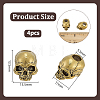 4Pcs Brass European Beads KK-OC0001-81-2
